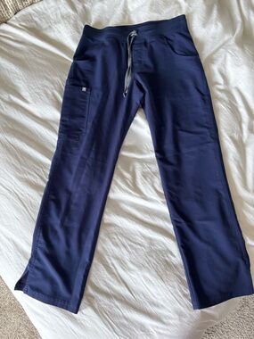 Figs Women's Navy Drawstring  Pants